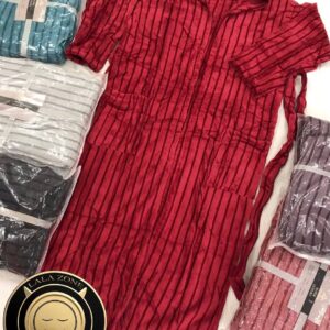 حوله تن پوش طرح راه راه