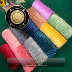 روبالشتی مخمل پلیسه