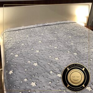 پتوی شب نما سایز دو نفره طرح 4